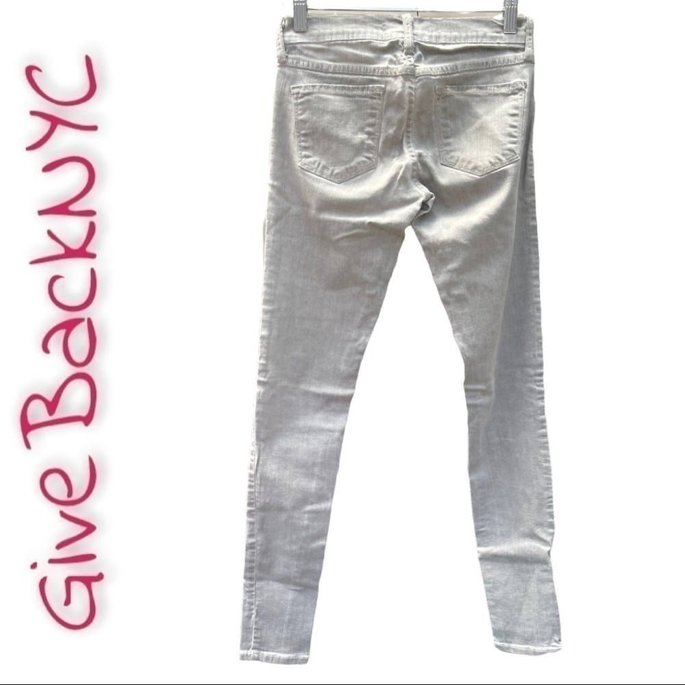 Flying Monkey Jeggings Light Gray Size 25 - Picture 2 of 3